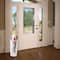 Mind Reader White Metal Mesh Umbrella Holder Basket